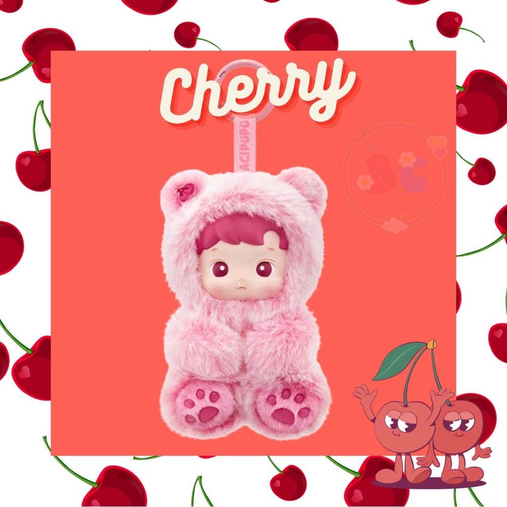 POP MART- HACIPUPU GUMMY BEAR-CHERRY FLAVOR